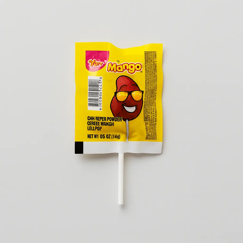 SPICY MANGO LOLLIPOP / PALETA PICANTE MANGO VERO 14 Gr