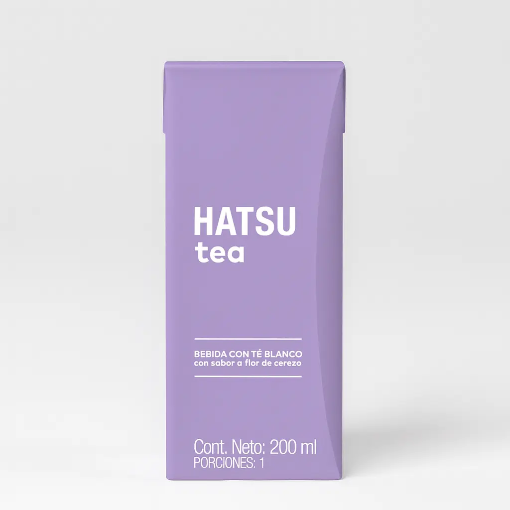 TE HATSU MORADO FLOR DE CEREZA 200ML