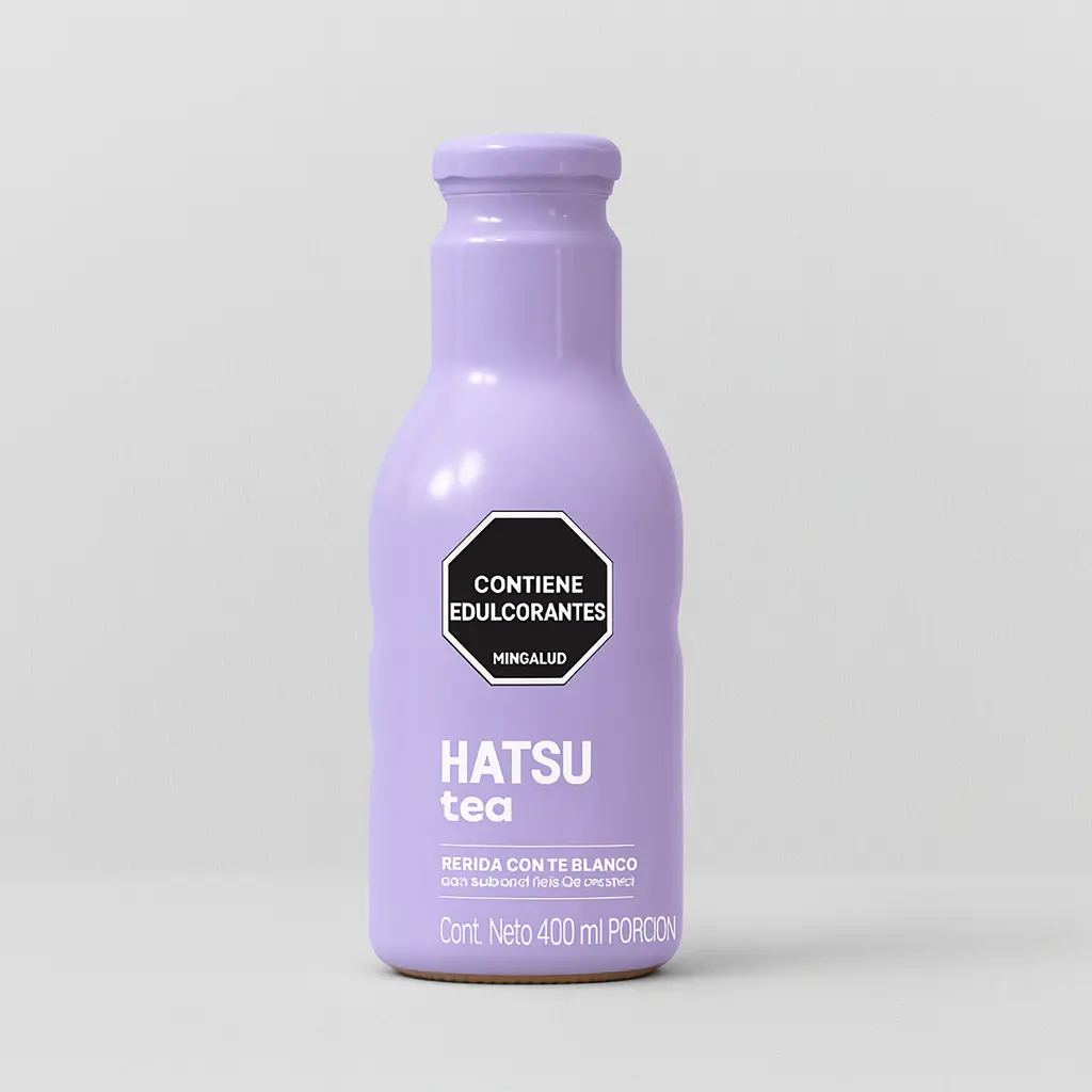 TE HATSU MORADO FLOR DE CEREZA 400ML
