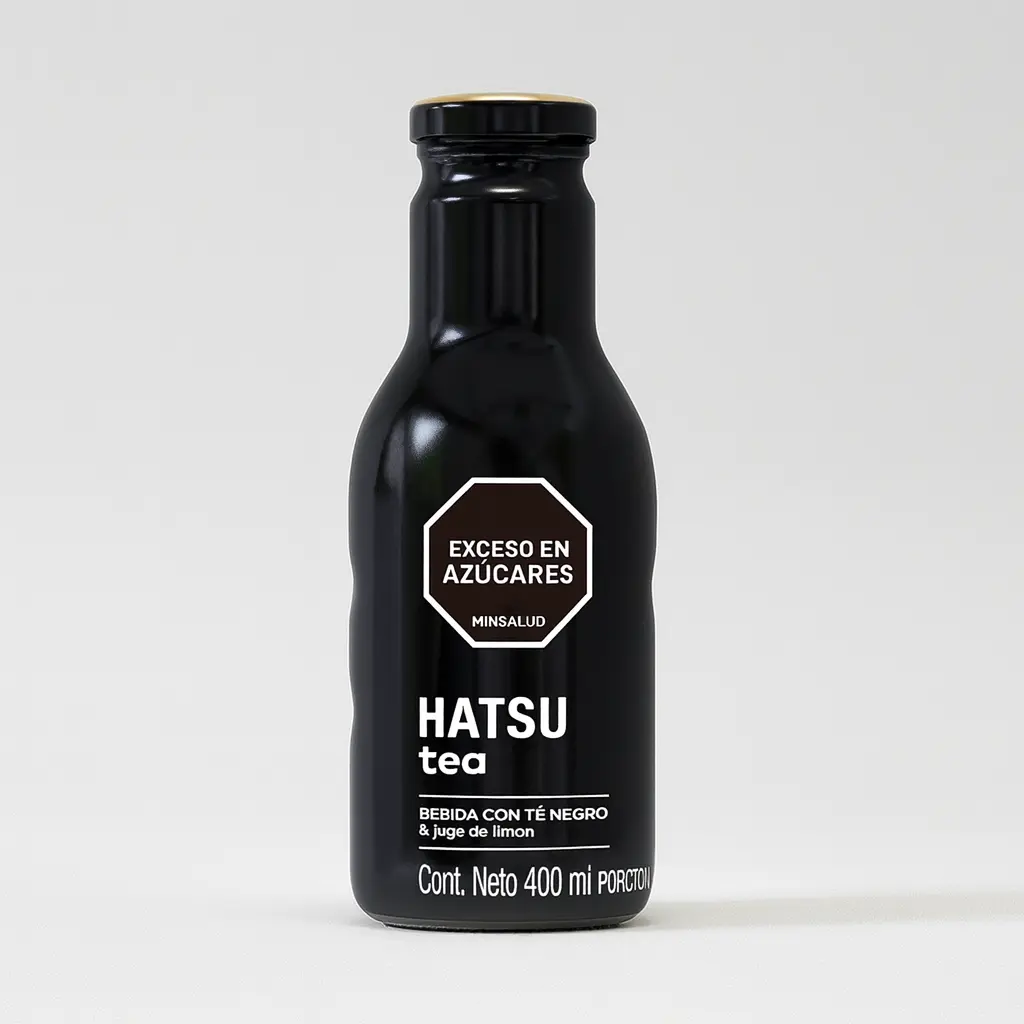 TE HATSU NEGRO LIMON 400ML