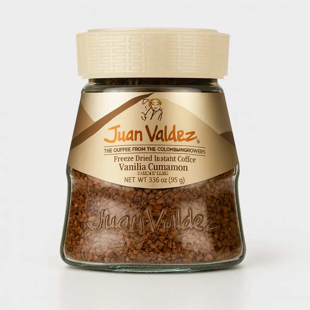VANILLA CINNAMON SOLUBLE COFFEE 95 Gr / CAFÉ VAINILLA CANELA SOLUBLE