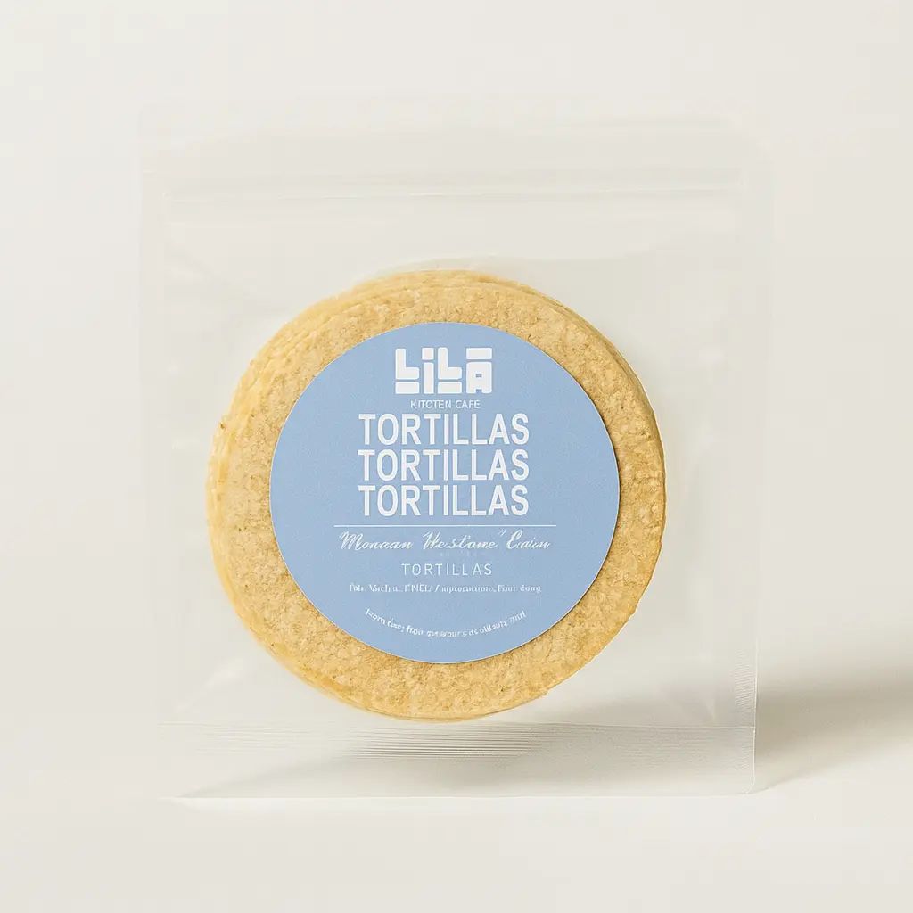 WHITE ARTISIAN CORN TORTILLA 12CM 250GR