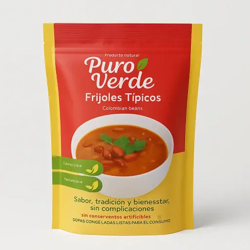 COLOMBIAN BEANS / FRIJOLES TIPICOS 400 Gr PURO VERDE