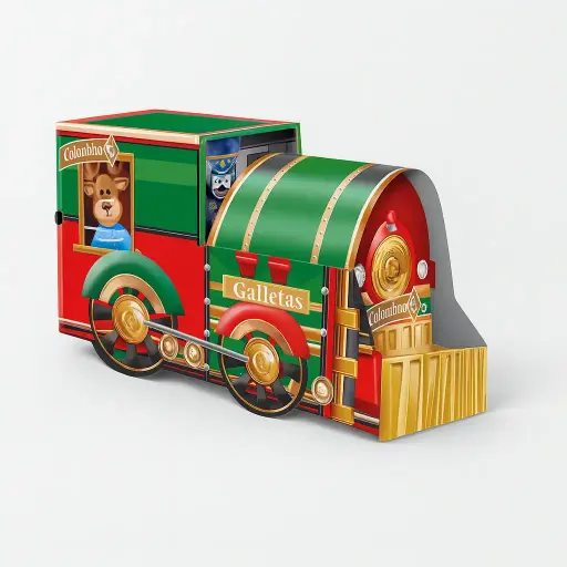 COLOMBIAN COOKIES / GALLETA COLOMBIANA TREN NAVIDAD 200GR