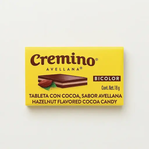 CREMINO HAZELNUT CHOCOLATE 18GR