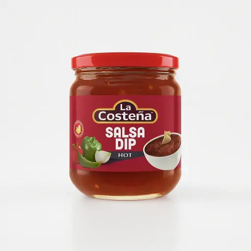 DIP HOT SAUCE LA COSTEÑA 453GR