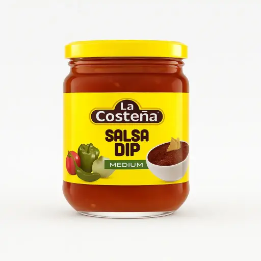 DIP MEDIUM SAUCE LA COSTEÑA 453GR
