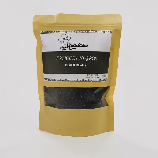 DRY BLACK BEANS / FRIJOLES NEGROS SECOS 500GR