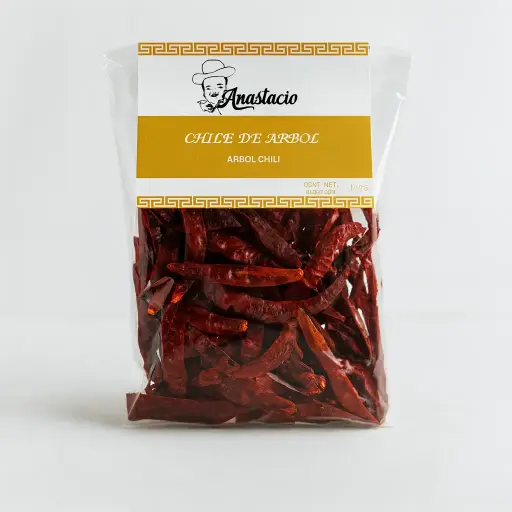 DRY CHILI / CHILE SECO DE ARBOL 100 Gr