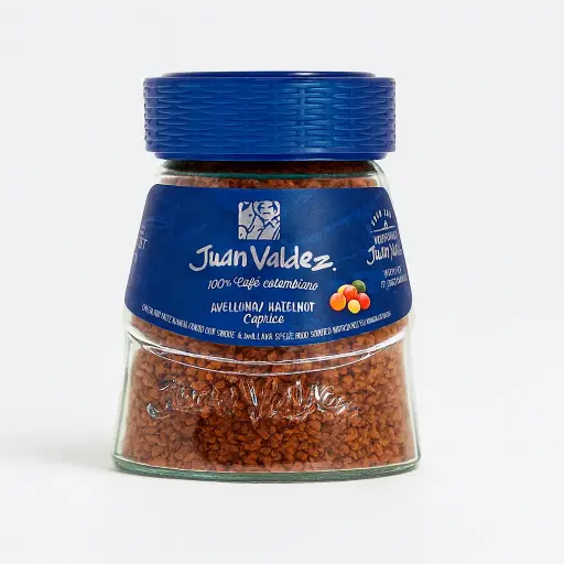 HAZELNUT SOLUBLE COFFEE 95 Gr / CAFÉ SOLUBLE CON AVELLANA