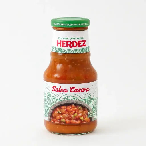 HOMEMADE SALSA HERDEZ / SALSA CASERA 240 GR