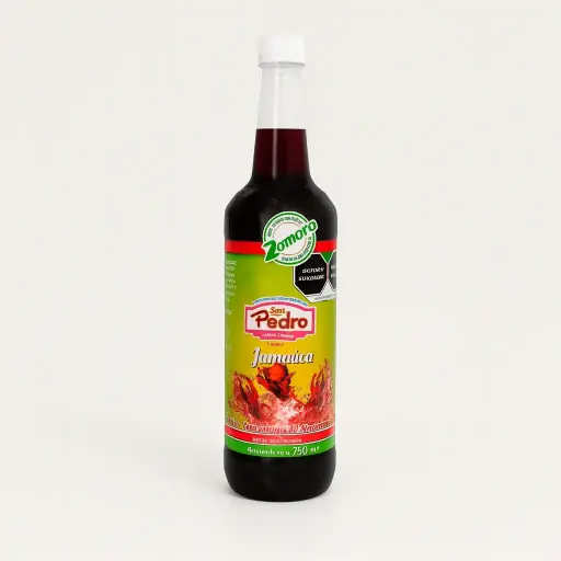 JAMAICA SYRUP / JARABE DE JAMAICA 750 Ml 