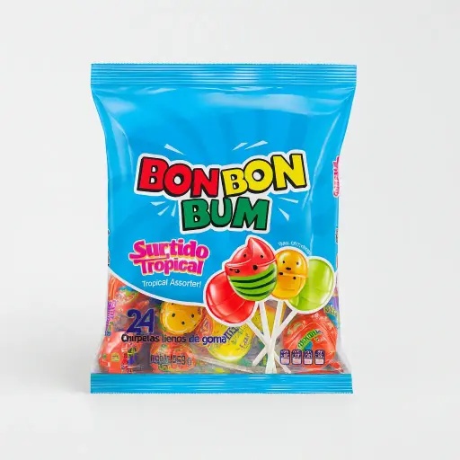 [8M] LOLLIPOP  / BON BON BUM ASSORTED 19 GR