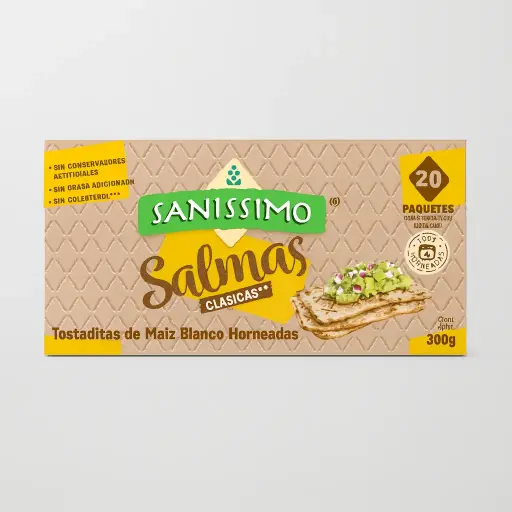 OVED BAKED CORN CRACKERS / SALMAS HORNEADAS 360 Gr