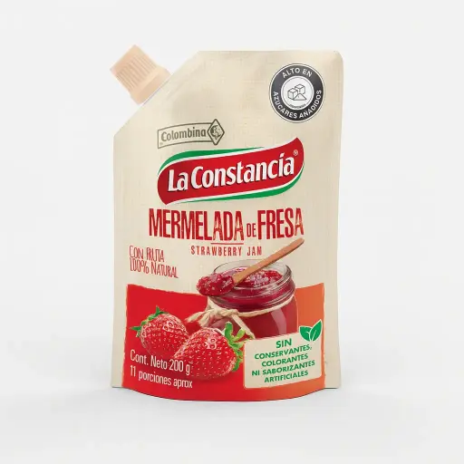 STRAWBERRY JAM / MERMELADA FRESA 200 Gr