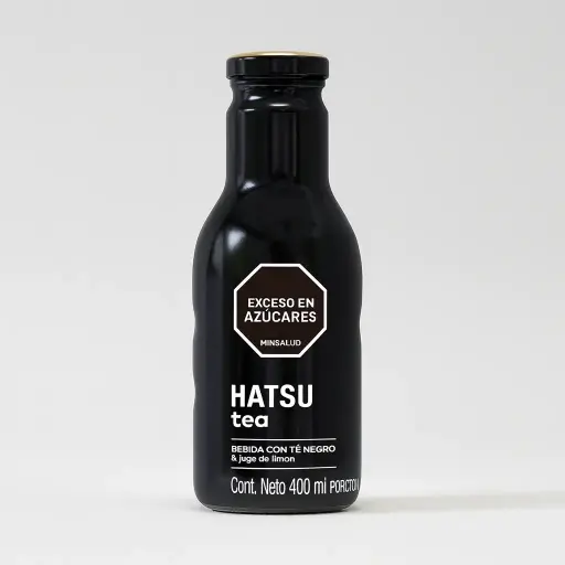 TE HATSU NEGRO LIMON 400ML