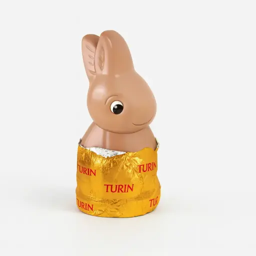 TURIN CHOCOLATE / CHOCOLATE CON LECHE CONEJOS 20GR