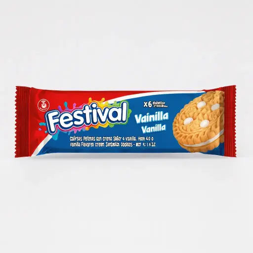 [9M] VANILLA COOKIE / GALLETA DE VAINILLA FESTIVAL 50 Gr